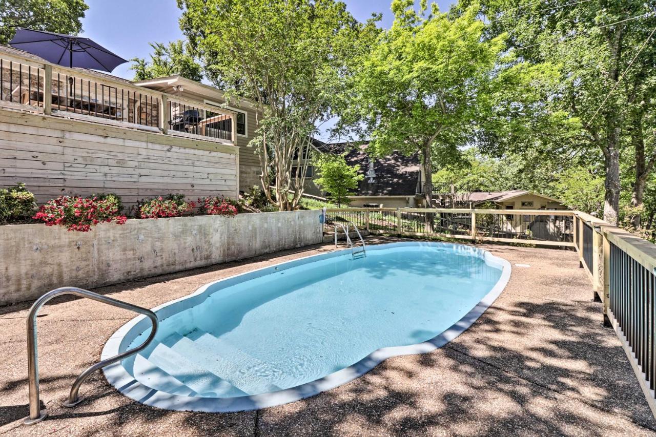 Luxury Hot Springs Oasis On Lake With Private Dock! Exterior photo
